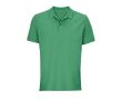 Polo unisexe en 100% coton bio avec 2 boutons SOL'S Pegase 210 g/m² couleur vert