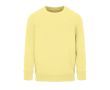 Sweat coton et polyester recyclé pour enfants SOL'S Columbia 280 g/m² couleur jaune clair