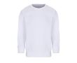 Sweat coton et polyester recyclé pour enfants SOL'S Columbia 280 g/m² couleur blanc