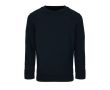 Sweat coton et polyester recyclé pour enfants SOL'S Columbia 280 g/m² couleur noir