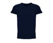 T-shirt unisexe en coton avec col rond SOL'S Crusader 150 g/m² couleur bleu marine