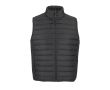 Gilet sans manche en duvet avec poches latérales SOL'S Stream 280 g/m² couleur gris foncé