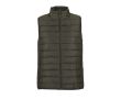 Gilet sans manche femme en duvet avec poches SOL'S Stream 280 g/m² couleur vert militaire