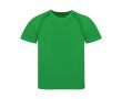 T-shirt technique enfant 100% polyester respirant 135 g/m² couleur vert