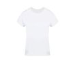 T-shirt femme blanc, col rond 100% coton 160 g/m² couleur blanc