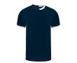 T-shirt technique respirant polyester avec motif 135 g/m² couleur bleu marine