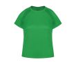 T-shirt technique femme 100% polyester respirant 135 g/m² couleur vert