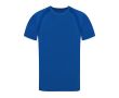 T-shirt technique femme 100% polyester respirant 135 g/m² couleur bleu