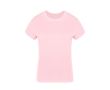 T-shirt femme 100% coton peigné Ring Spun 160 g/m² couleur rose