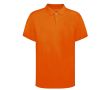 Polo unisexe 100% coton Ring Spun avec 2 boutons 220 g/m² couleur orange