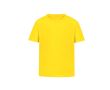 T-shirt enfant 100% coton peigné Ring Spun 160 g/m² couleur jaune
