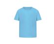 T-shirt enfant 100% coton peigné Ring Spun 160 g/m² couleur bleu ciel