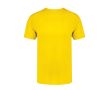 T-shirt unisexe 100 % coton peigné Ring Spun 160 g/m² couleur jaune