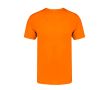 T-shirt unisexe 100 % coton peigné Ring Spun 160 g/m² couleur orange