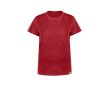 T-shirt femme en coton recyclé et RPET 150 g/m² couleur rouge