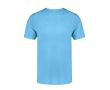 T-shirt unisexe 100 % coton peigné Ring Spun 160 g/m² couleur bleu ciel