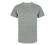 T-shirt en coton recyclé et RPET en couleurs 150 g/m² couleur gris