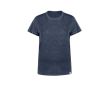 T-shirt femme en coton recyclé et RPET 150 g/m² couleur bleu marine