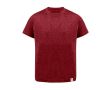 T-shirt enfant en coton recyclé et RPET 150 g/m² couleur rouge
