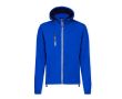 Veste softshell col montant doublure micropolaire 300 g/m² couleur bleu