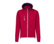 Veste softshell col montant doublure micropolaire 300 g/m² couleur rouge