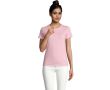 T-shirt femme personnalisé pour marque couleur rose pastel