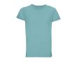 T-shirt éco pour cadeaux d'entreprise couleur bleu pastel