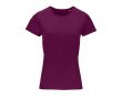 T-shirt cadeau en 100% coton bio couleur bordeaux