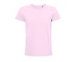 T-shirts durables avec logo à offrir couleur rose pastel