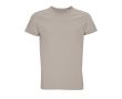 T-shirts durables avec logo à offrir couleur beige