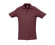 Polo avec logo pour la publicité couleur bordeaux