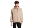 Sweat personnalisé à capuche éco 280 g/m2 couleur beige