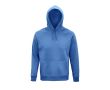 Sweat personnalisé à capuche éco 280 g/m2 couleur bleu