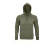 Sweat personnalisé à capuche éco 280 g/m2 couleur kaki