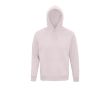Sweat personnalisé à capuche éco 280 g/m2 couleur rose pastel