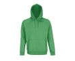 Sweat personnalisé à capuche éco 280 g/m2 couleur vert