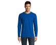T-shirt à manches longues en 100% coton 190 g/m2 SOL'S Imperial couleur bleu roi