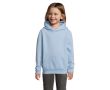 Sweat en coton et polyester pour enfants 280 g/m2 SOL'S SLAM couleur bleu pastel
