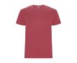 T-shirt en tricot 100% coton pour enfants 190 g/m² Roly couleur rouge désaturé