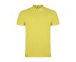 Polo en tricot piqué 100% coton pour enfants 200 g/m² Roly couleur jaune