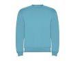 Pull pour enfants en coton et polyester en tricot 280 g/m² Roly couleur turquoise