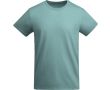 T-shirt en coton biologique en tricot pour enfants 175 g/m² Roly couleur bleu lagon