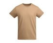 T-shirt en coton biologique en tricot pour enfants 175 g/m² Roly couleur marron orangé