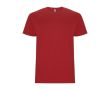T-shirt en tricot 100% coton pour enfants 190 g/m² Roly couleur rouge