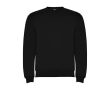 Pull pour enfants en coton et polyester en tricot 280 g/m² Roly couleur noir