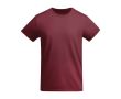 T-shirt en coton biologique en tricot pour enfants 175 g/m² Roly couleur bordeaux