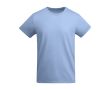 T-shirt en coton biologique en tricot pour enfants 175 g/m² Roly couleur bleu ciel