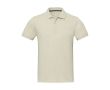 Polo unisexe en coton et polyester recyclé 200 g/m² Elevate NXT couleur ivoire