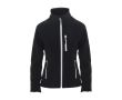 Veste softshell pour femme en polyester et élasthanne 300 g/m² Roly couleur noir