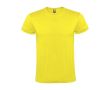 T-shirt unisexe 100% coton à manches courtes 150 g/m² Roly Atomic couleur jaune